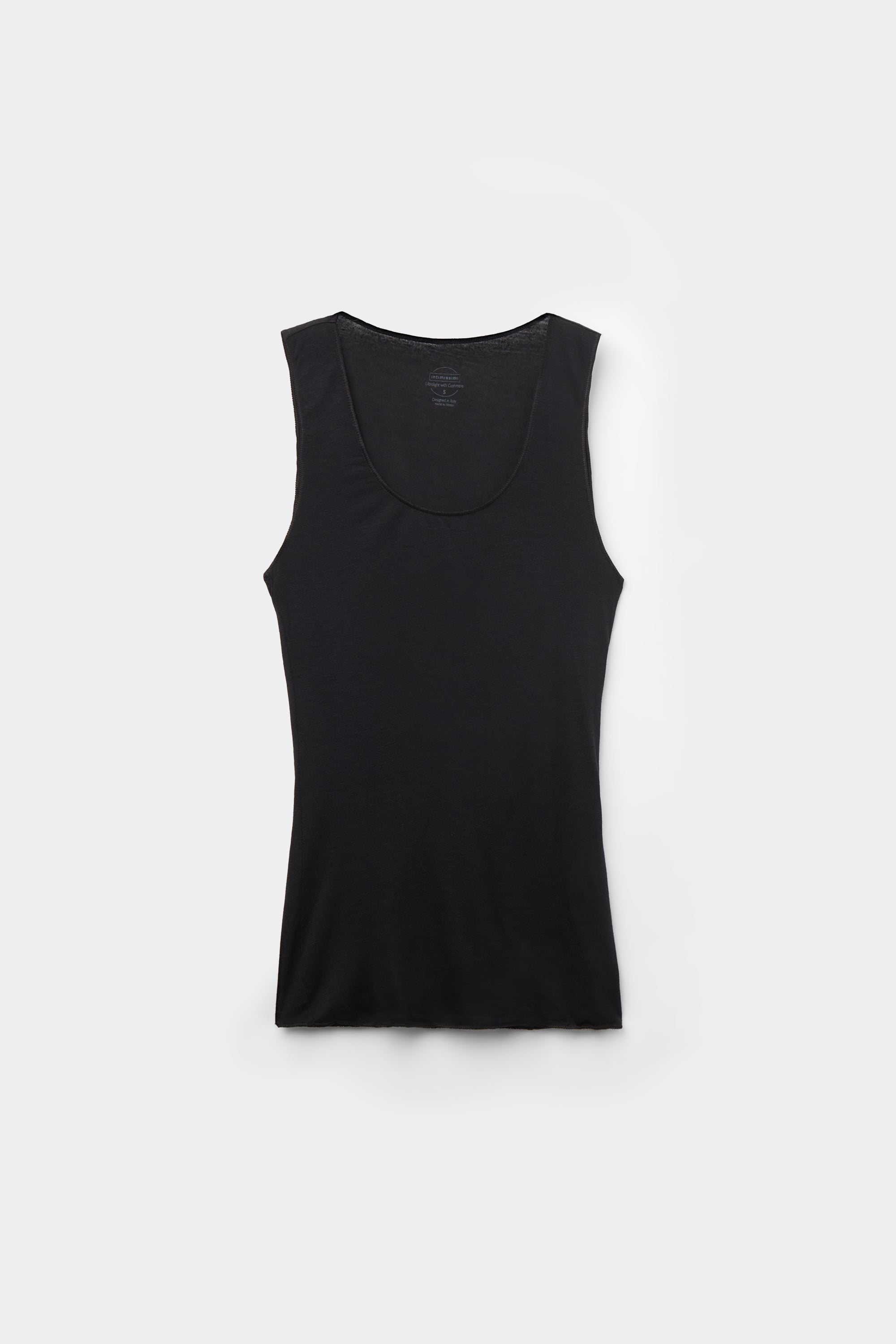 Wide Strap Ultralight with Cashmere Tank Top