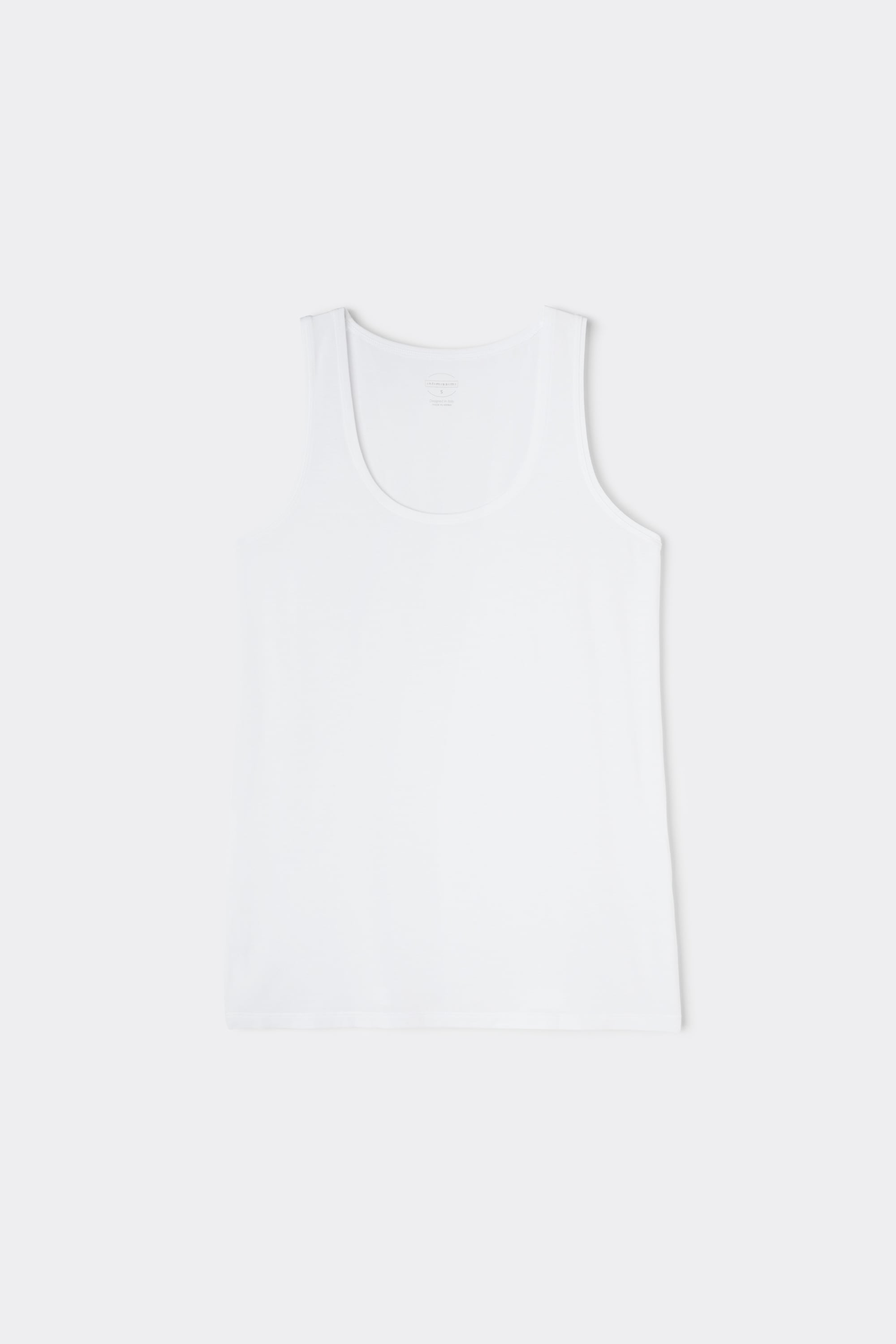 Alternative view of Long Micromodal Tank Top