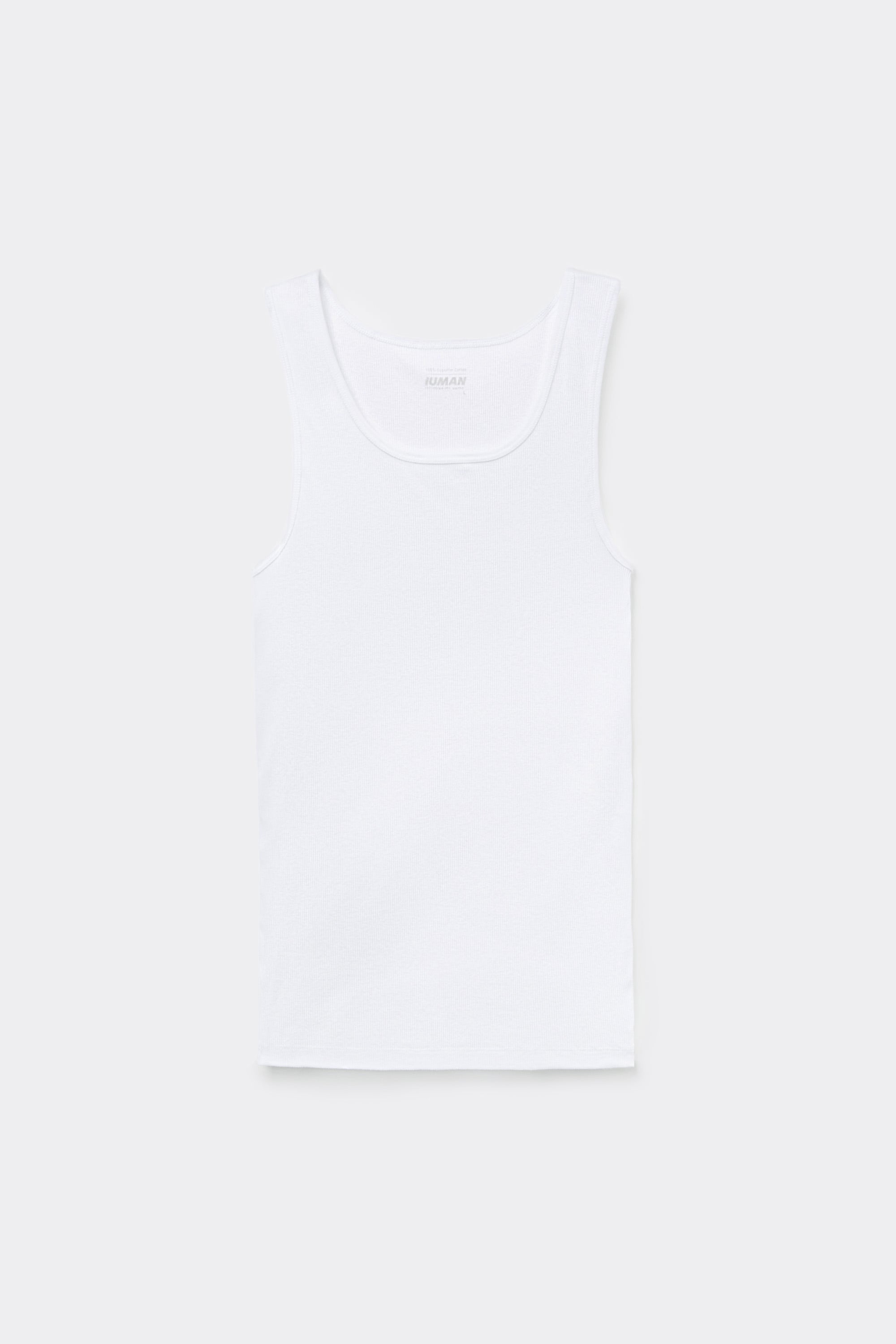 100% Superior Cotton Ribbed Tank Top