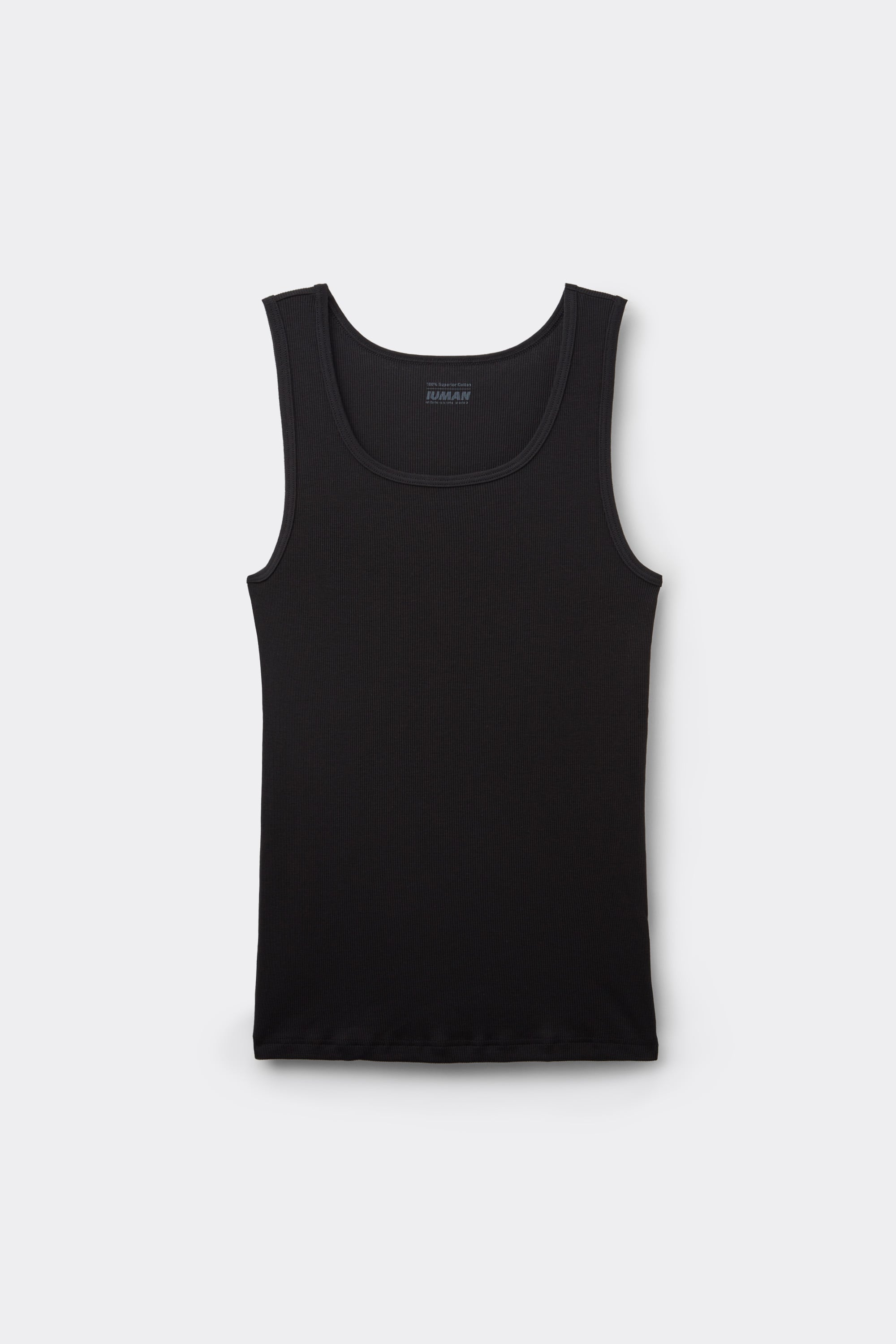 Alternative view of 100% Superior Cotton Ribbed Tank Top