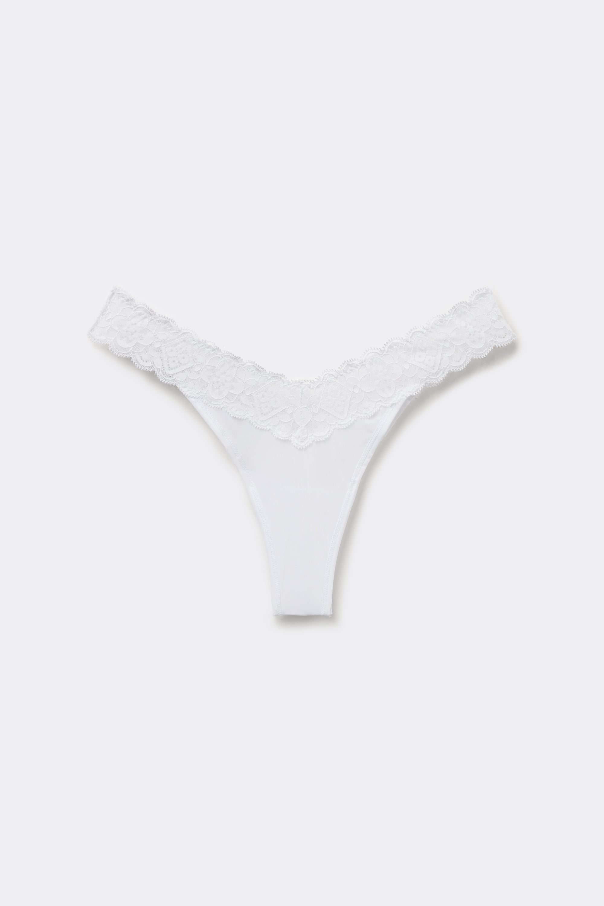 Lace and Microfiber ‘80s Style Brazilian