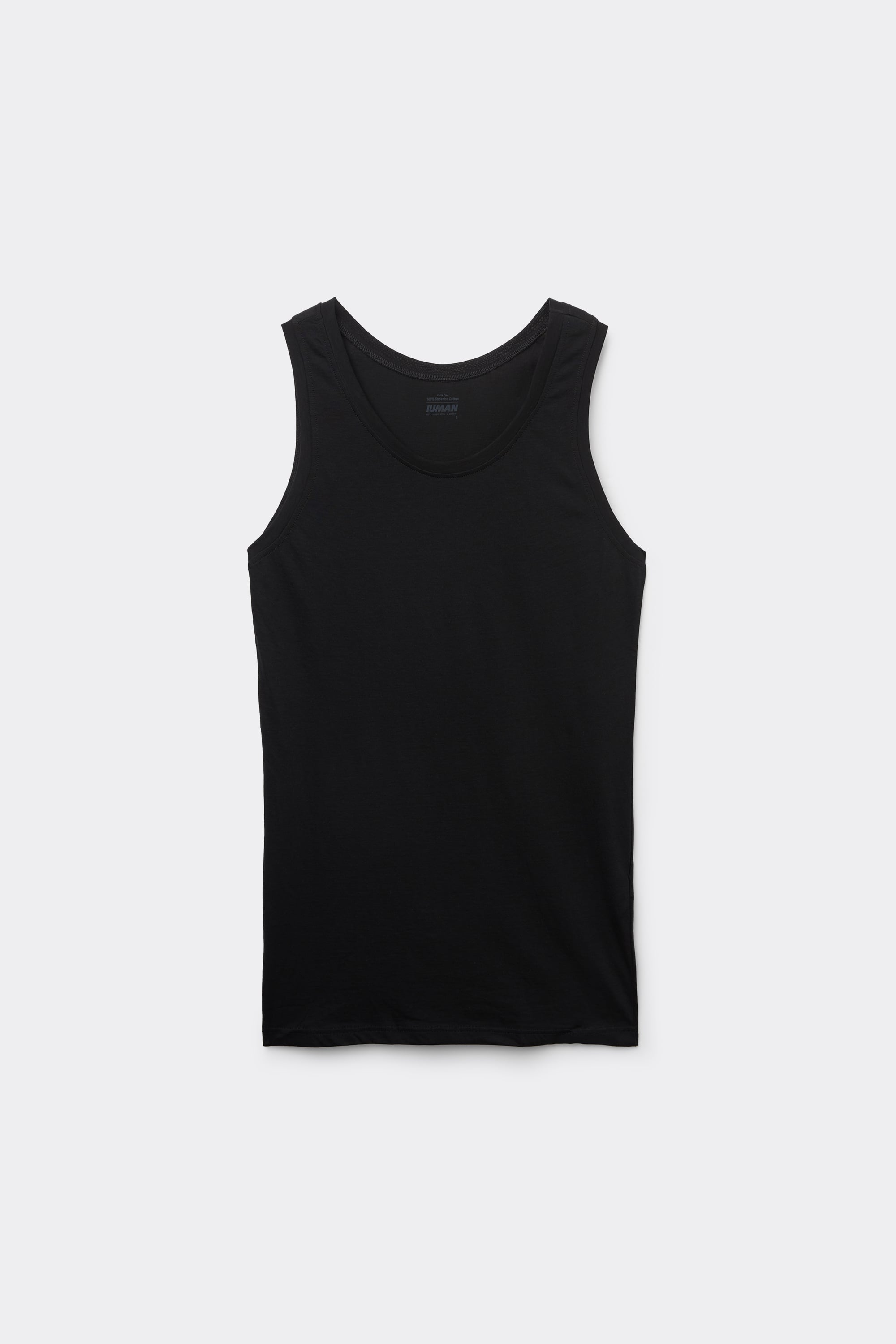 Alternative view of Extrafine Superior Cotton Round Neck Tank Top
