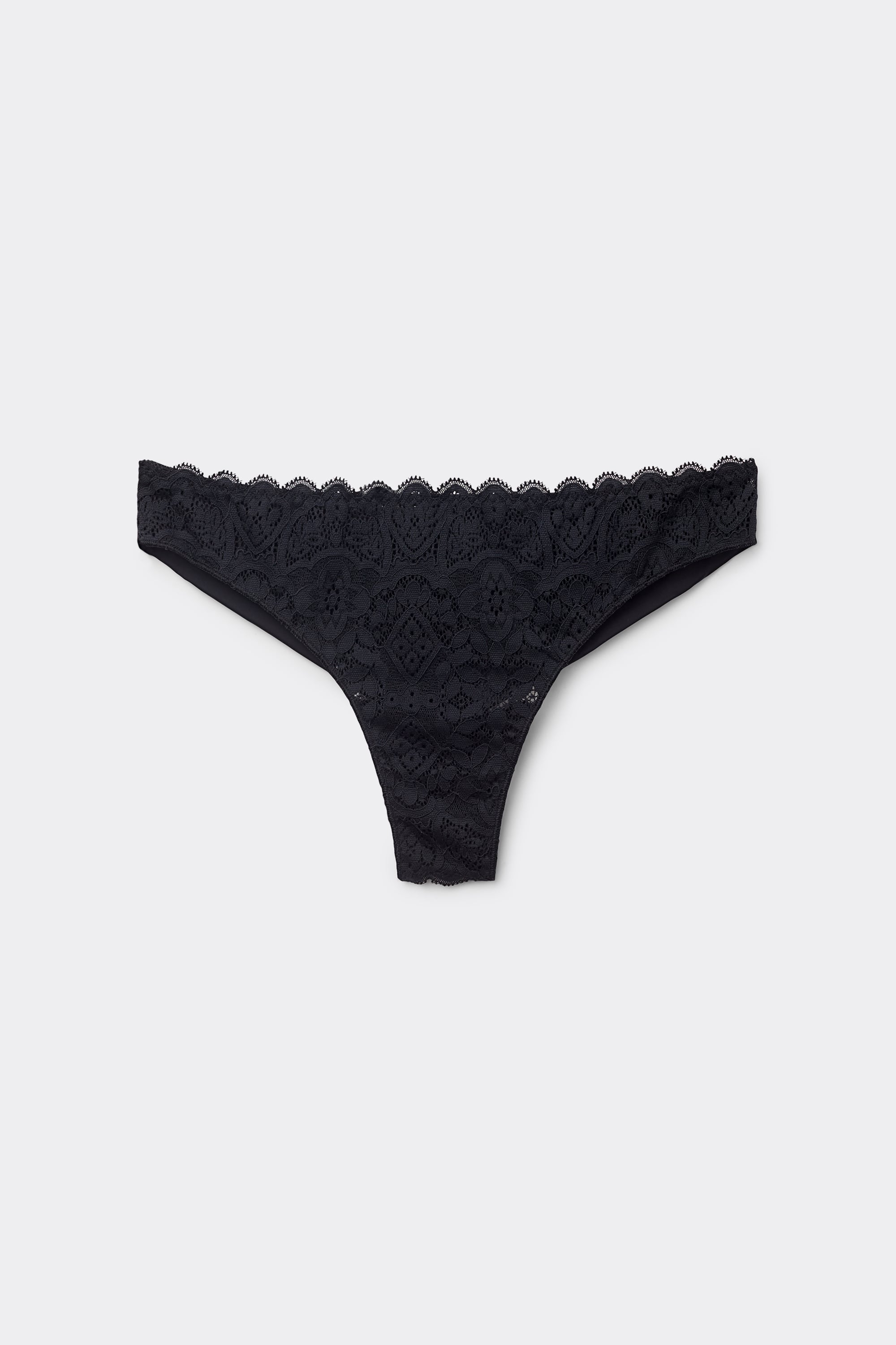 Alternative view of Microfiber Lace Brazilian