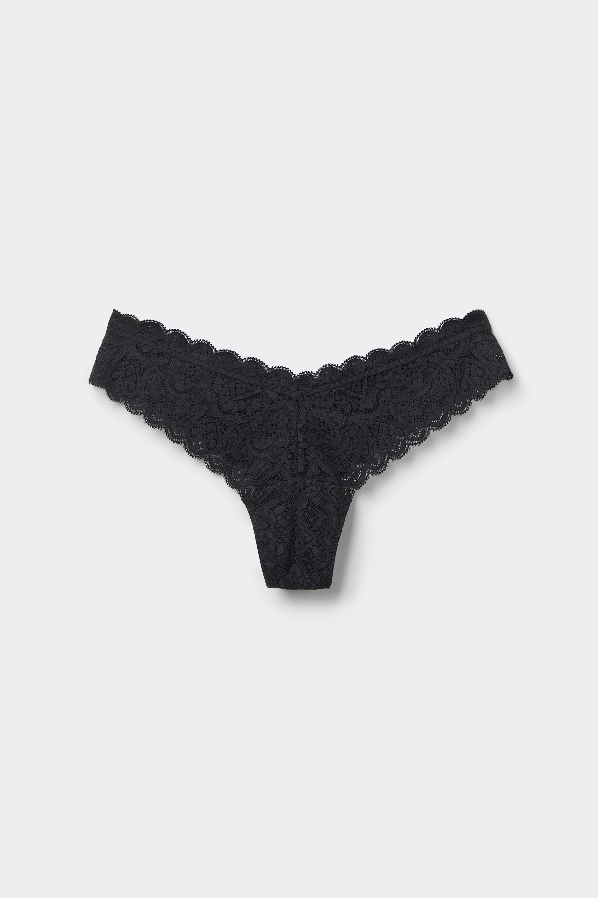 Alternative view of 80s-style Lace Brazilian