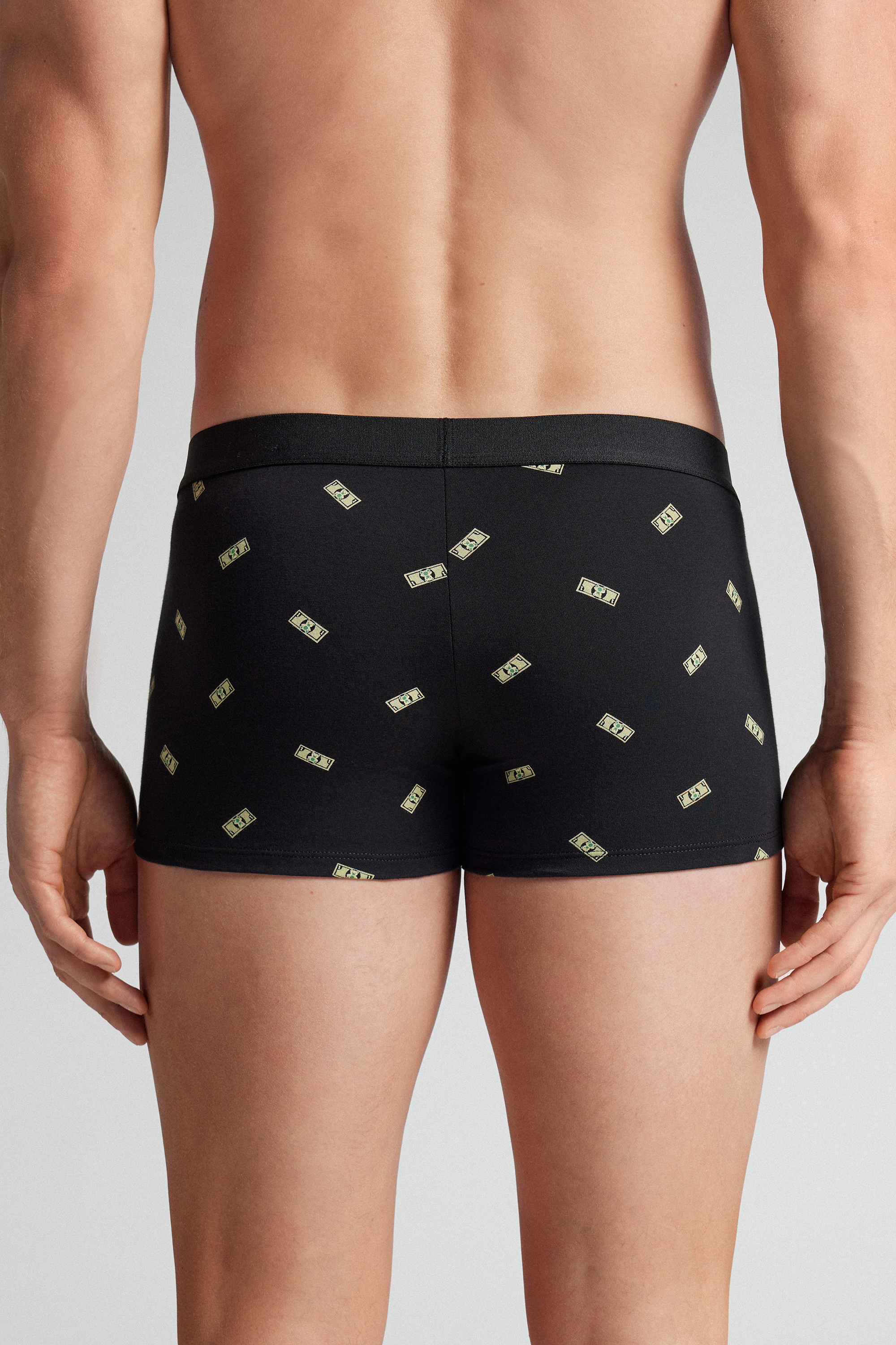 Alternative view of Money Print Superior Cotton Boxers