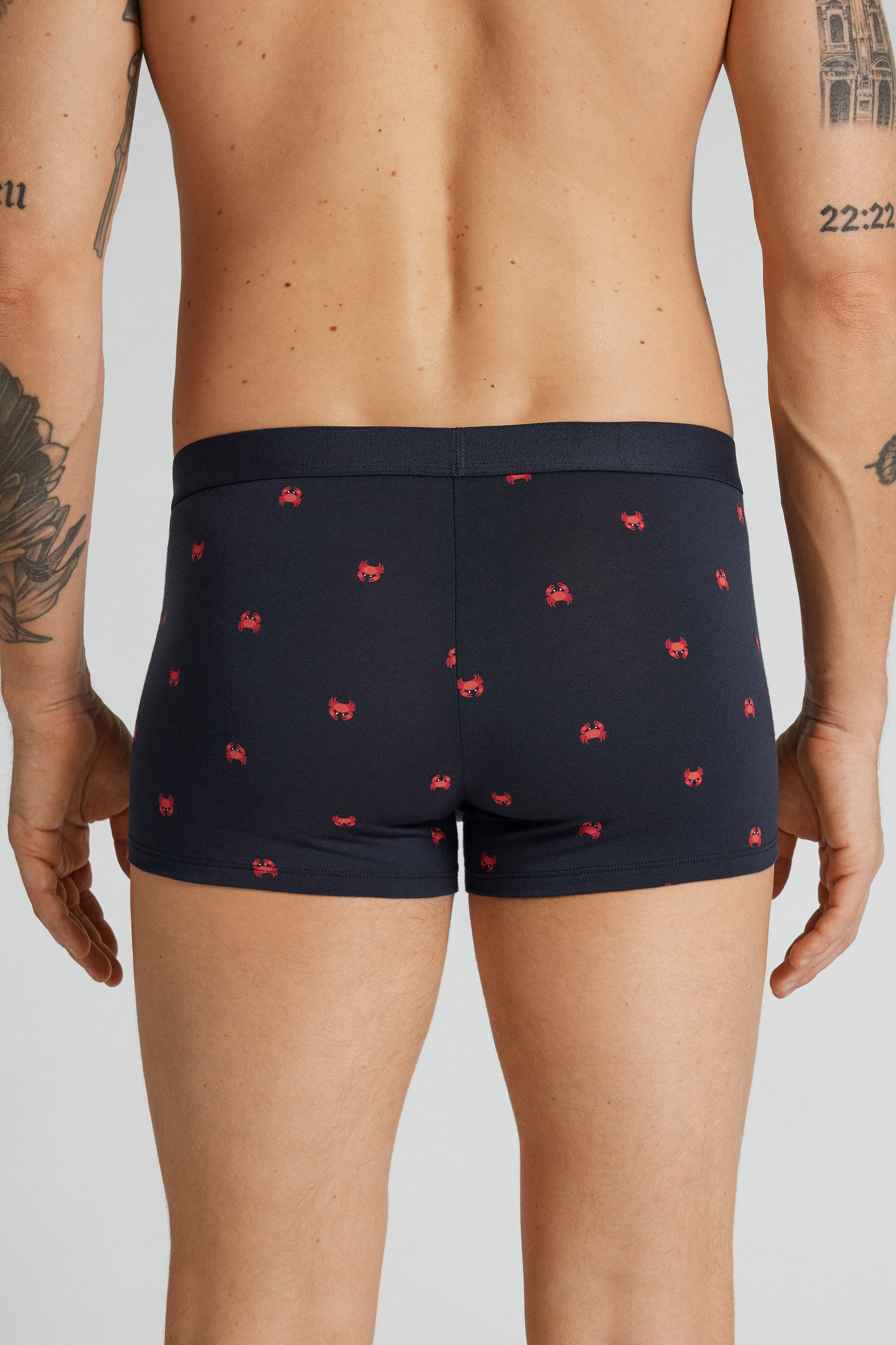 Alternative view of Crab Print Superior Cotton Boxers