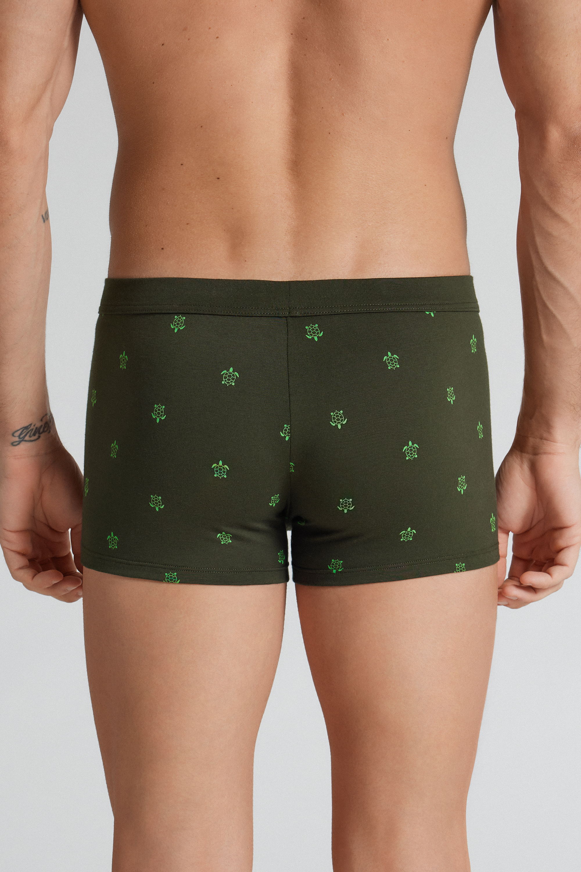 Alternative view of Turtle Print Superior Cotton Boxers