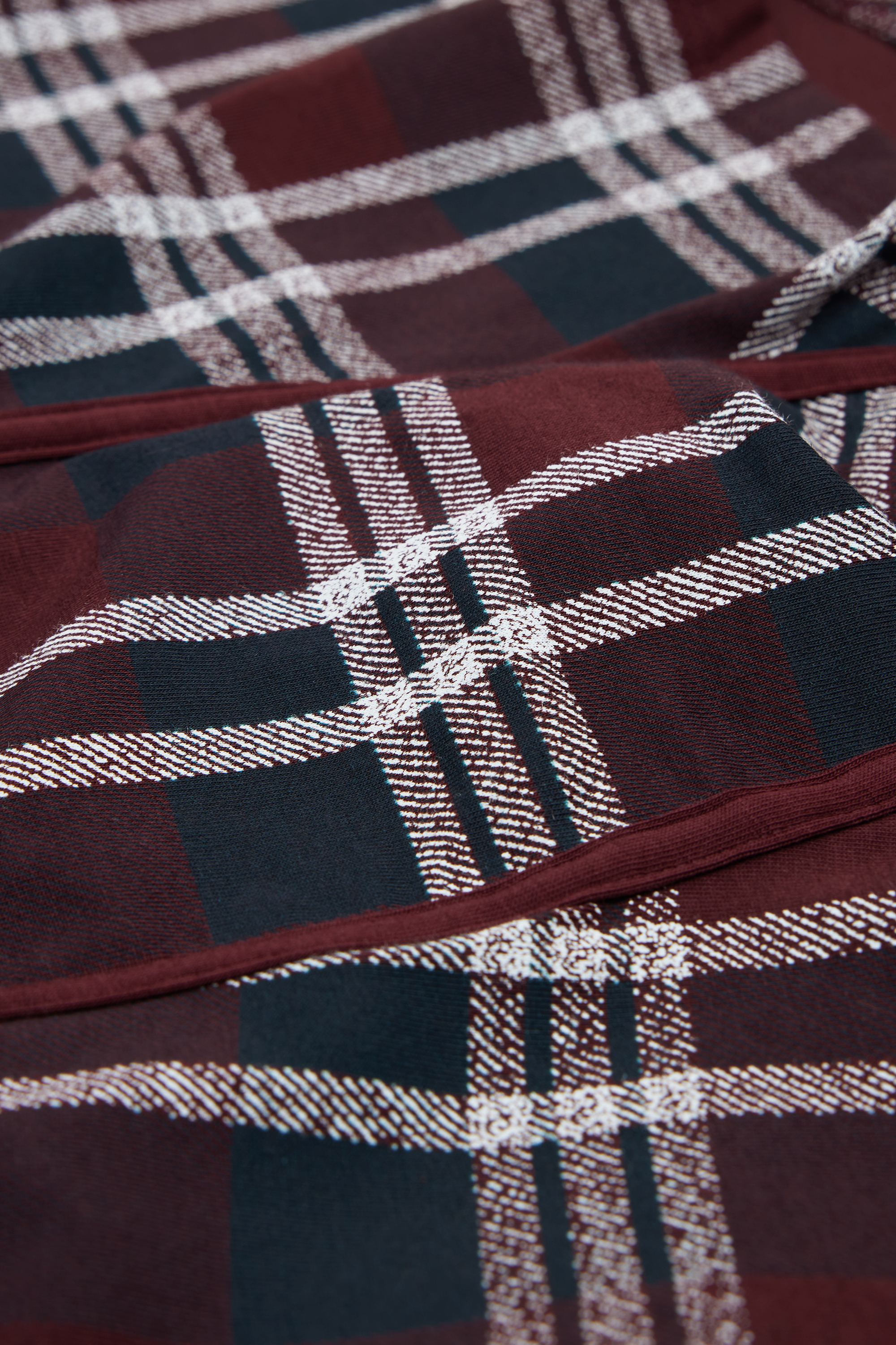 Alternative view of Men’s Tartan Print Superior Cotton Boxers