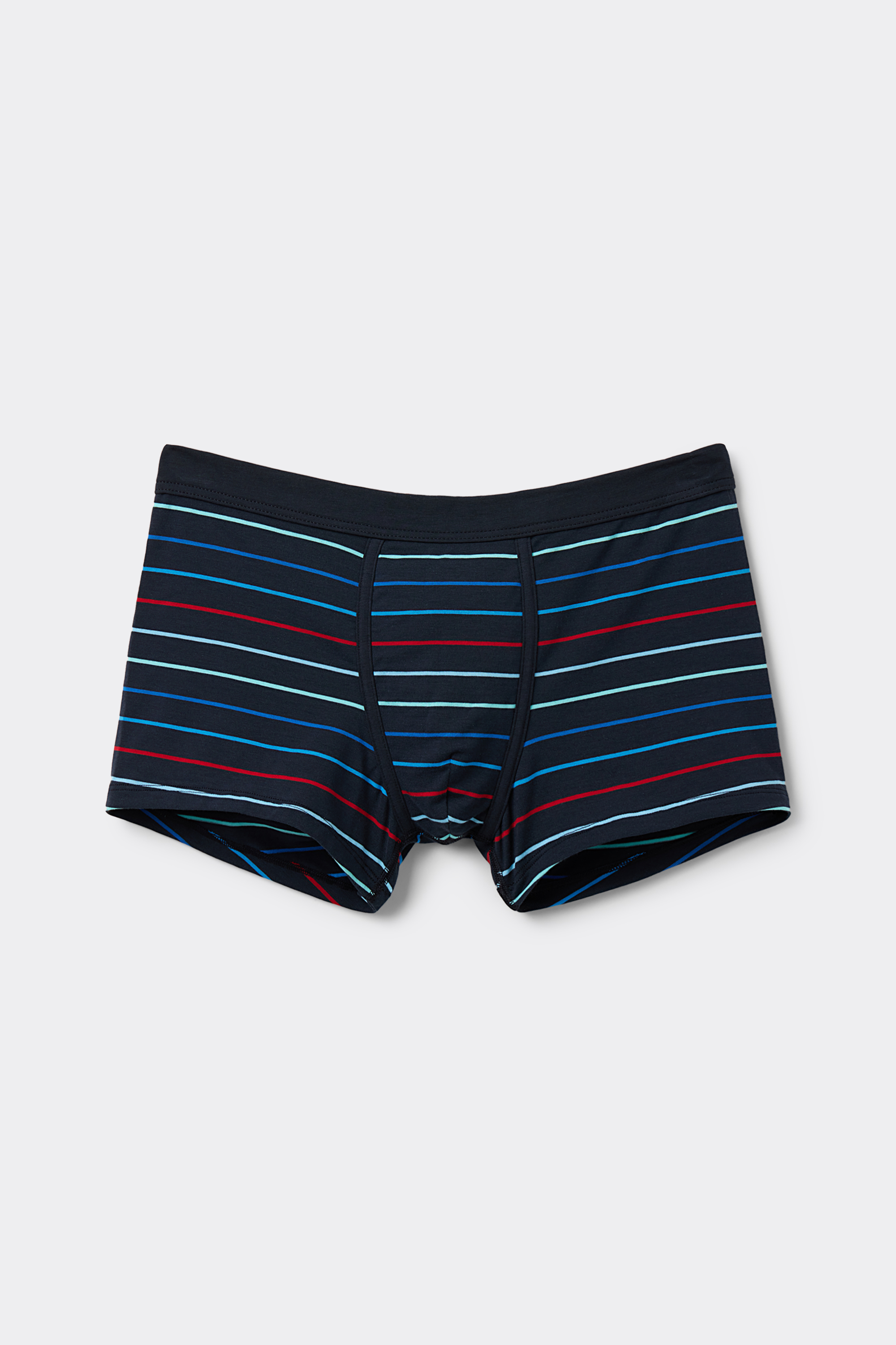 Multicolored Stripe Print Superior Cotton Boxers