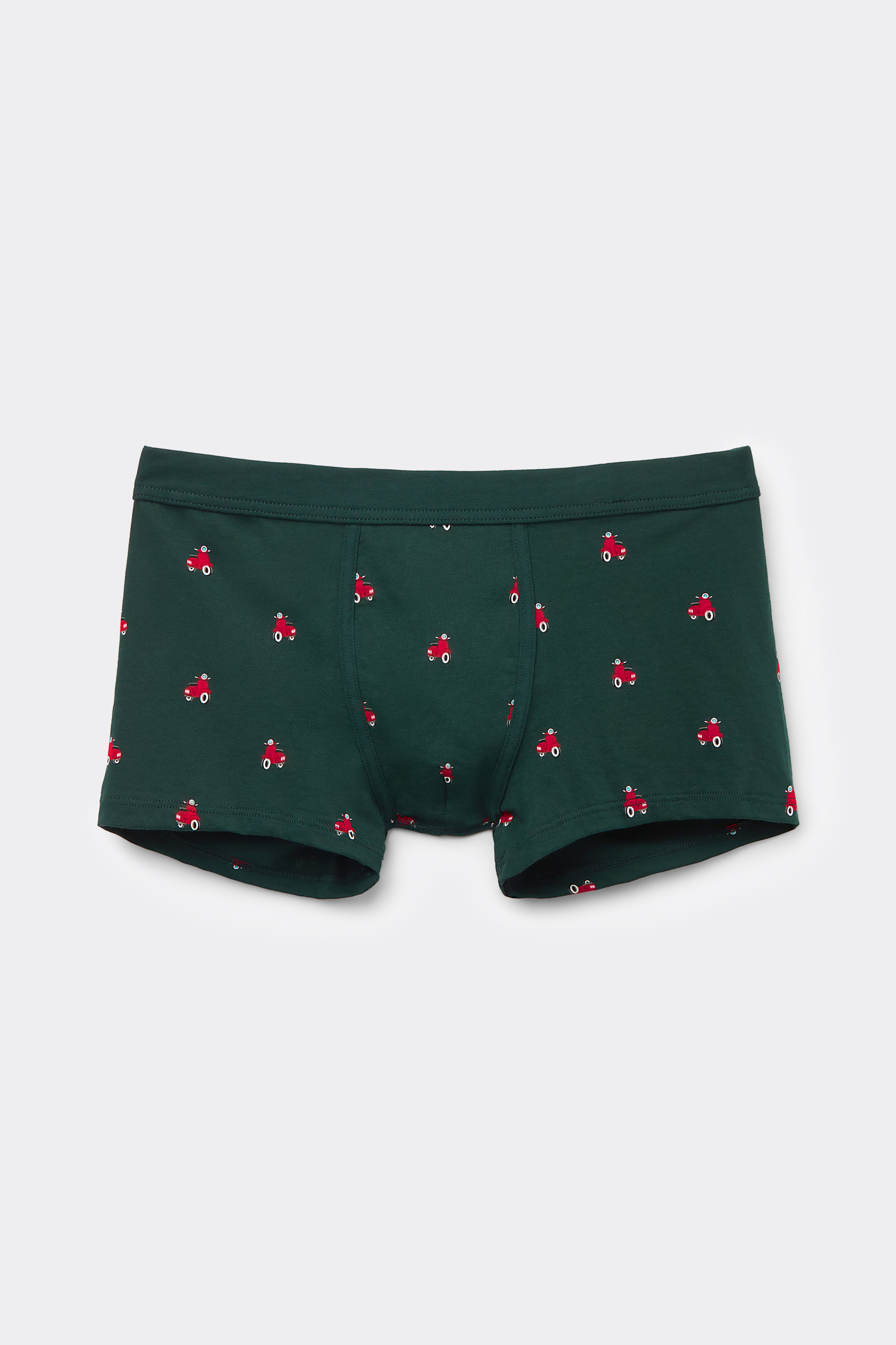 Scooter Print Natural Fresh Cotton Boxers