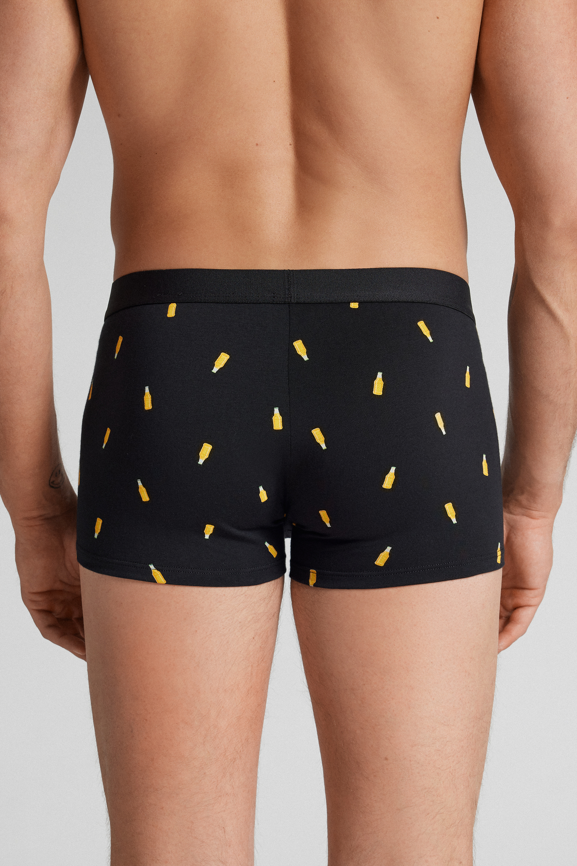 Alternative view of Beer Bottle Print Superior Cotton Boxers