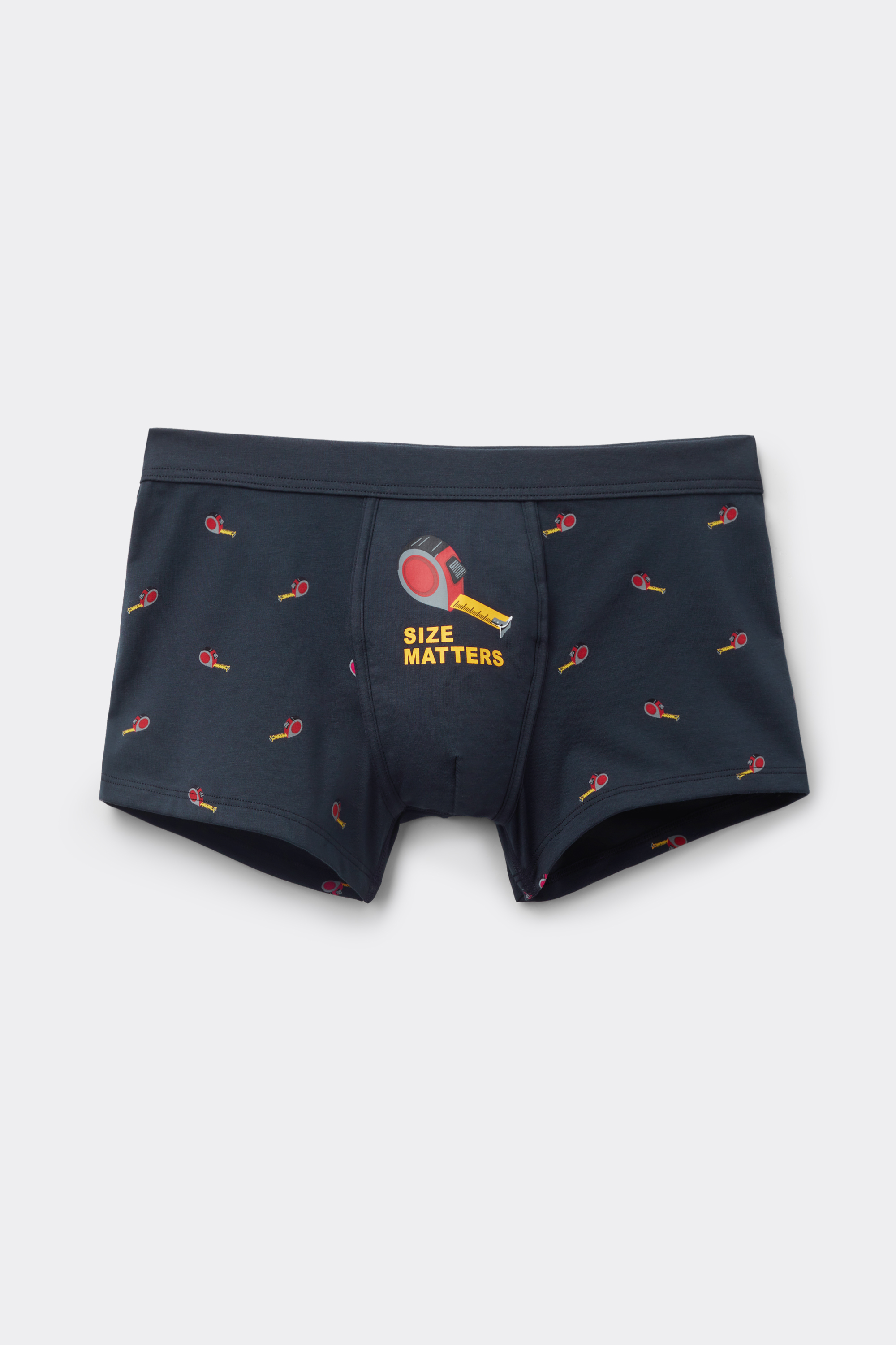 Size Matters Print Superior Cotton Boxers