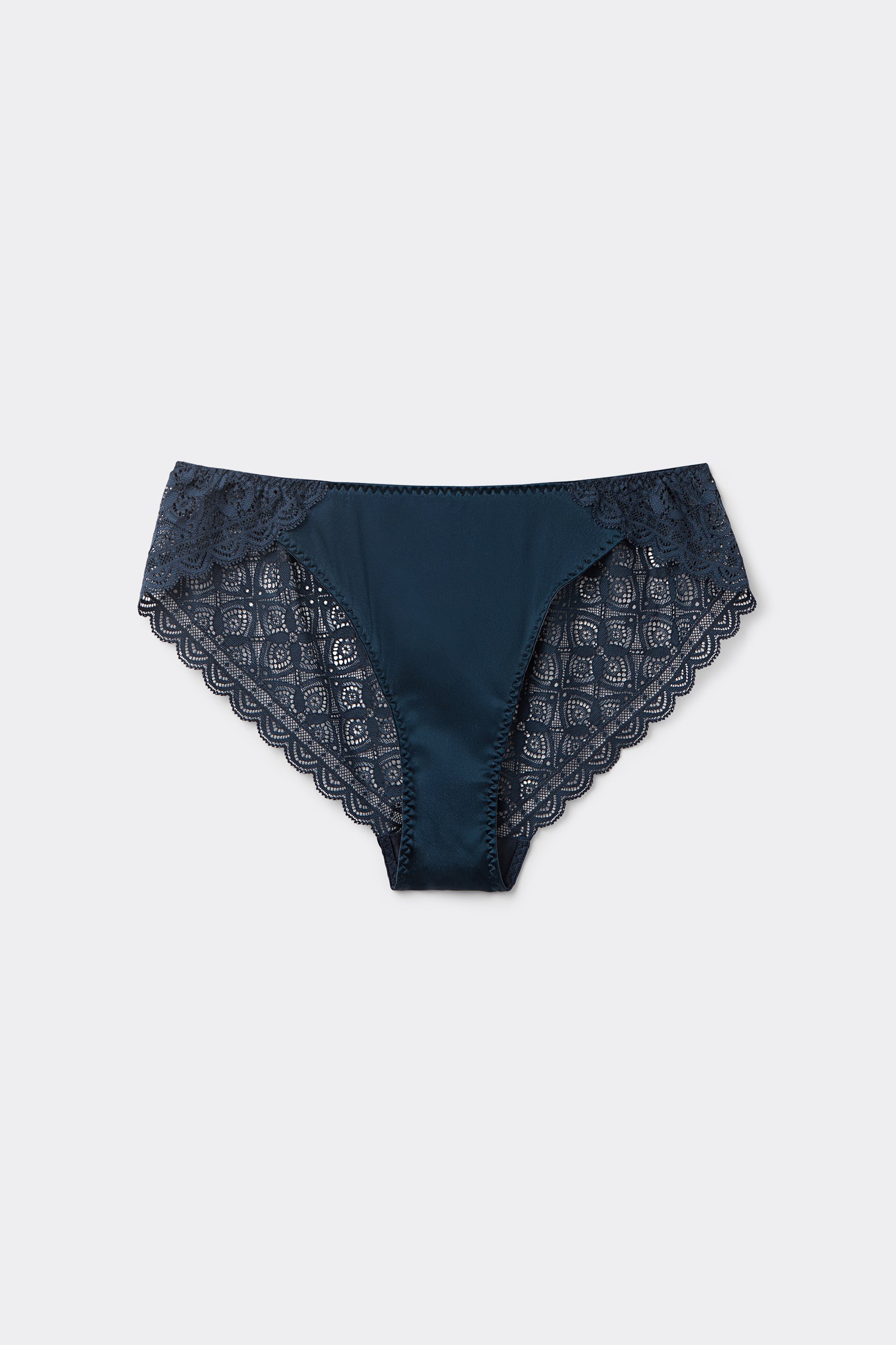 Alternative view of Lace and Silk Bikini Briefs
