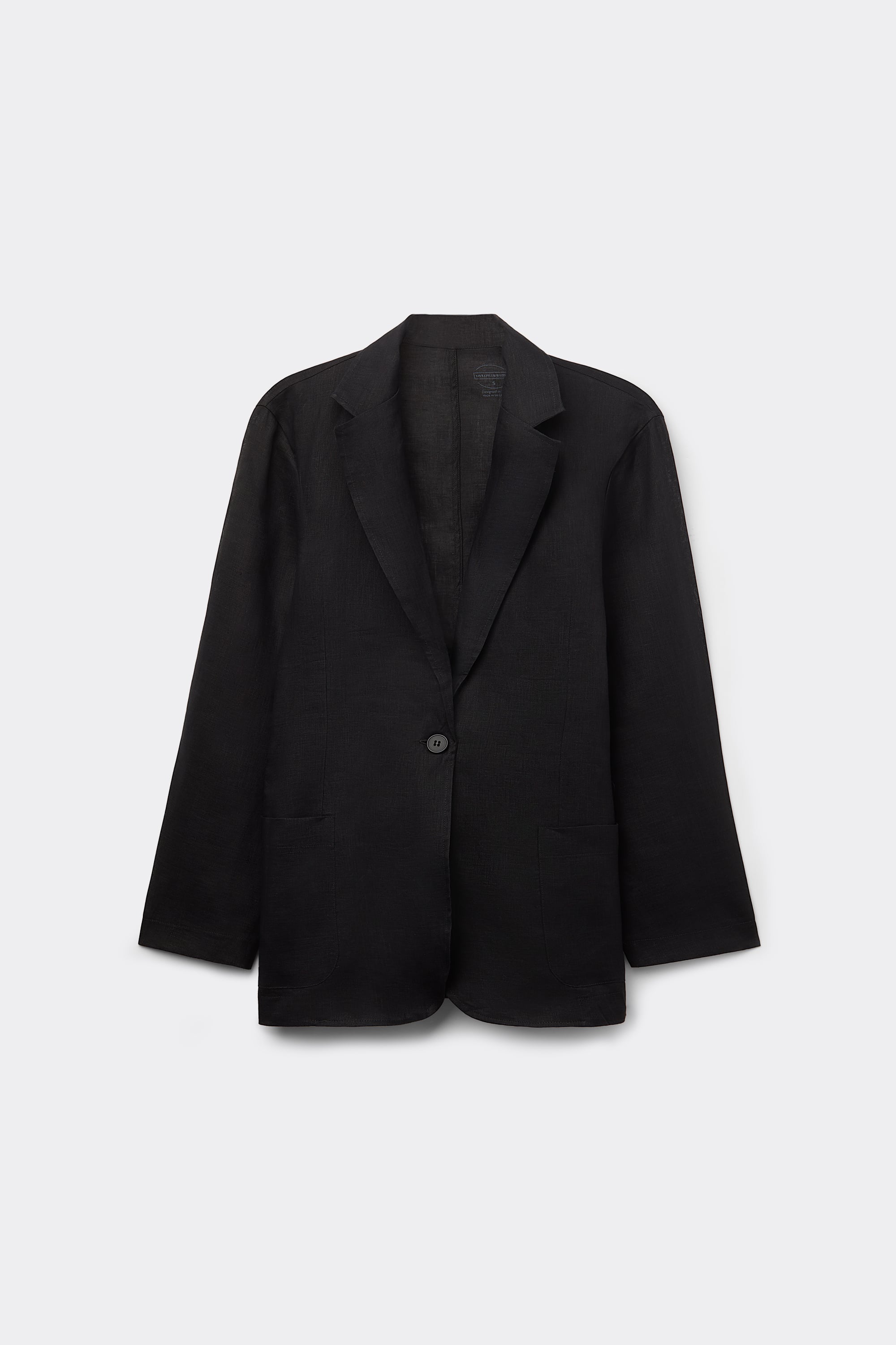 Alternative view of The Pure Linen Jacket in Linen Fabric